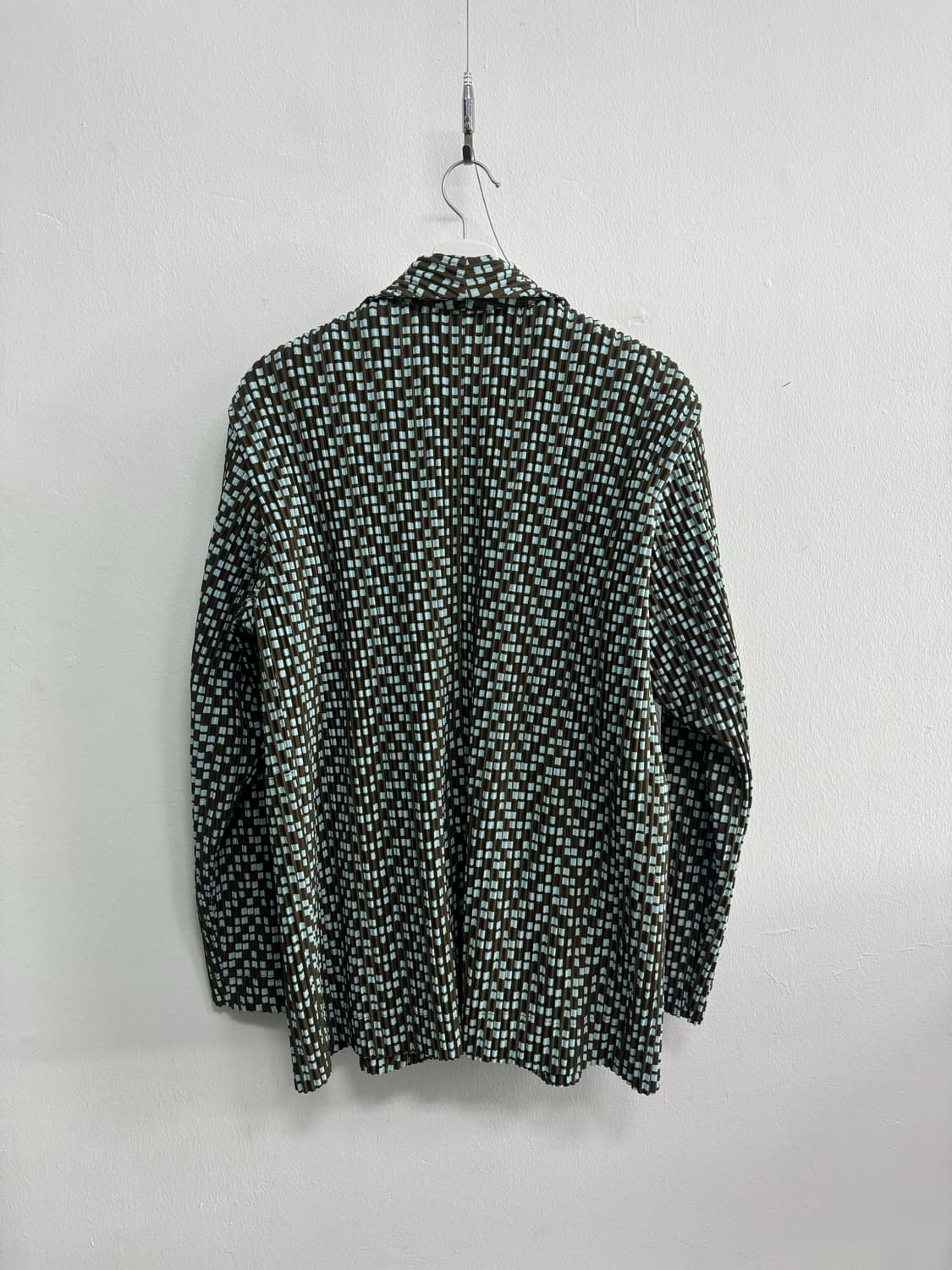 옴므플리세 베이직 자켓 Khaki & Blue Cedar 3 상품이미지2