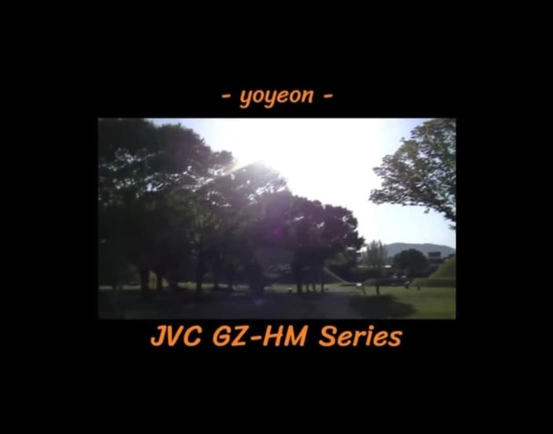 JVC GZ-HM33 연보라 빈티지캠코더[ 꾸미기0 상품이미지5