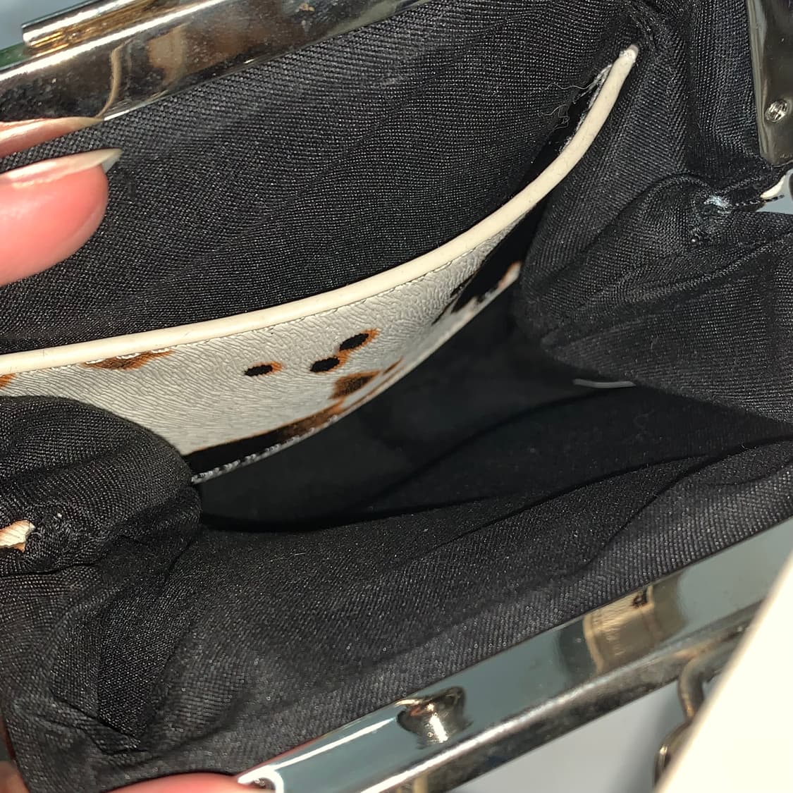 카우 빈티지 미니 키스락 핸드백 핀터깔 보헤미안 토트백 가방 갸루 y2k 상품이미지7