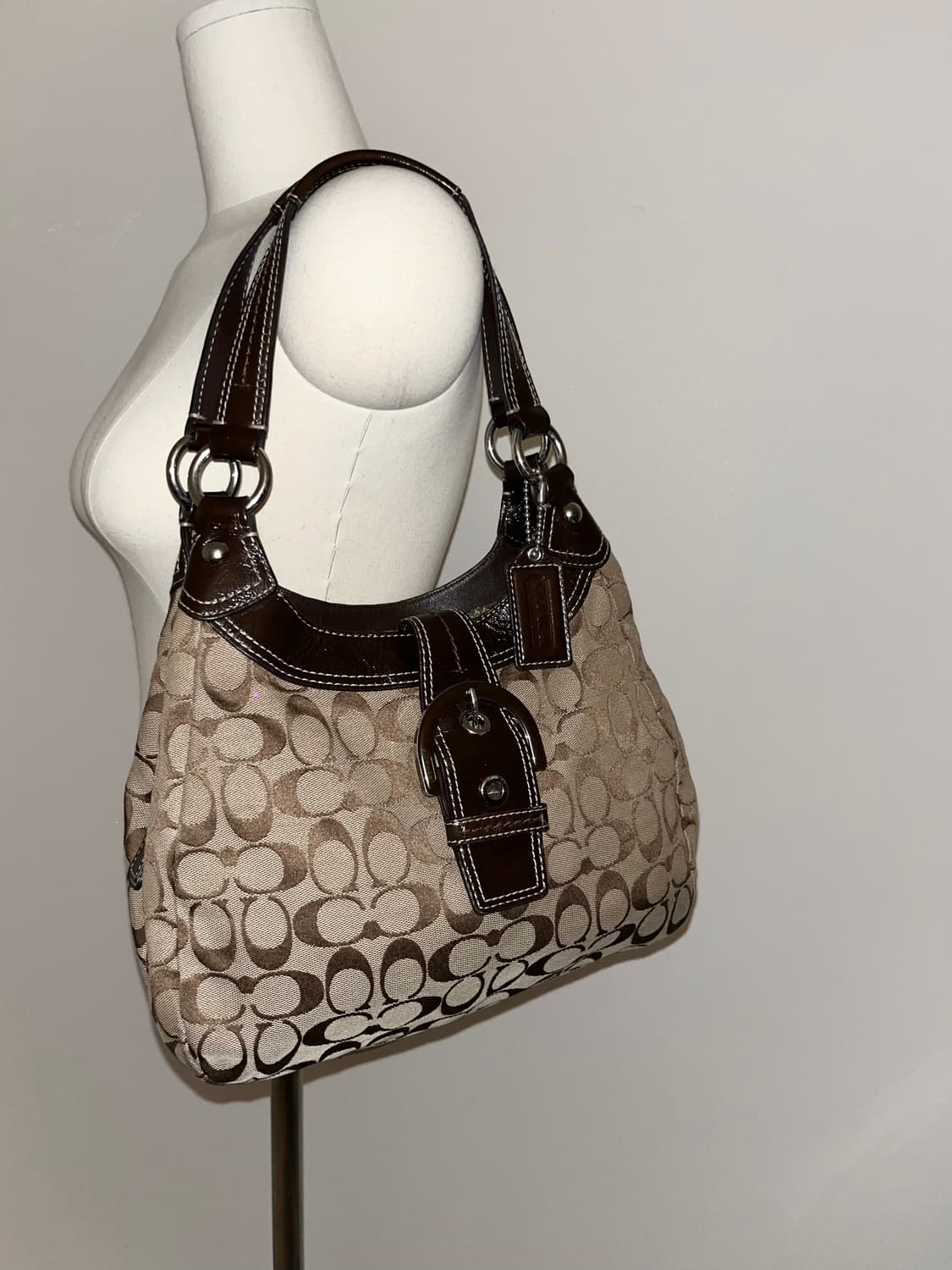 📦Coach basic vintage shoulder bag 상품이미지3