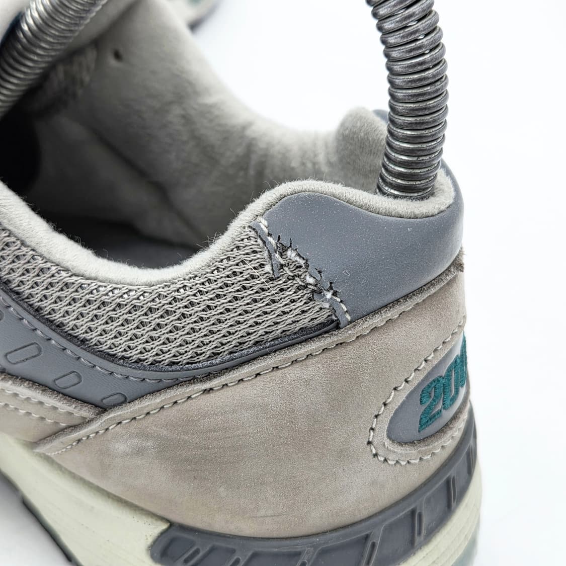 뉴발란스 991 메이드 인 UK 20주년 그레이 그린 (US 6 B) 상품이미지4