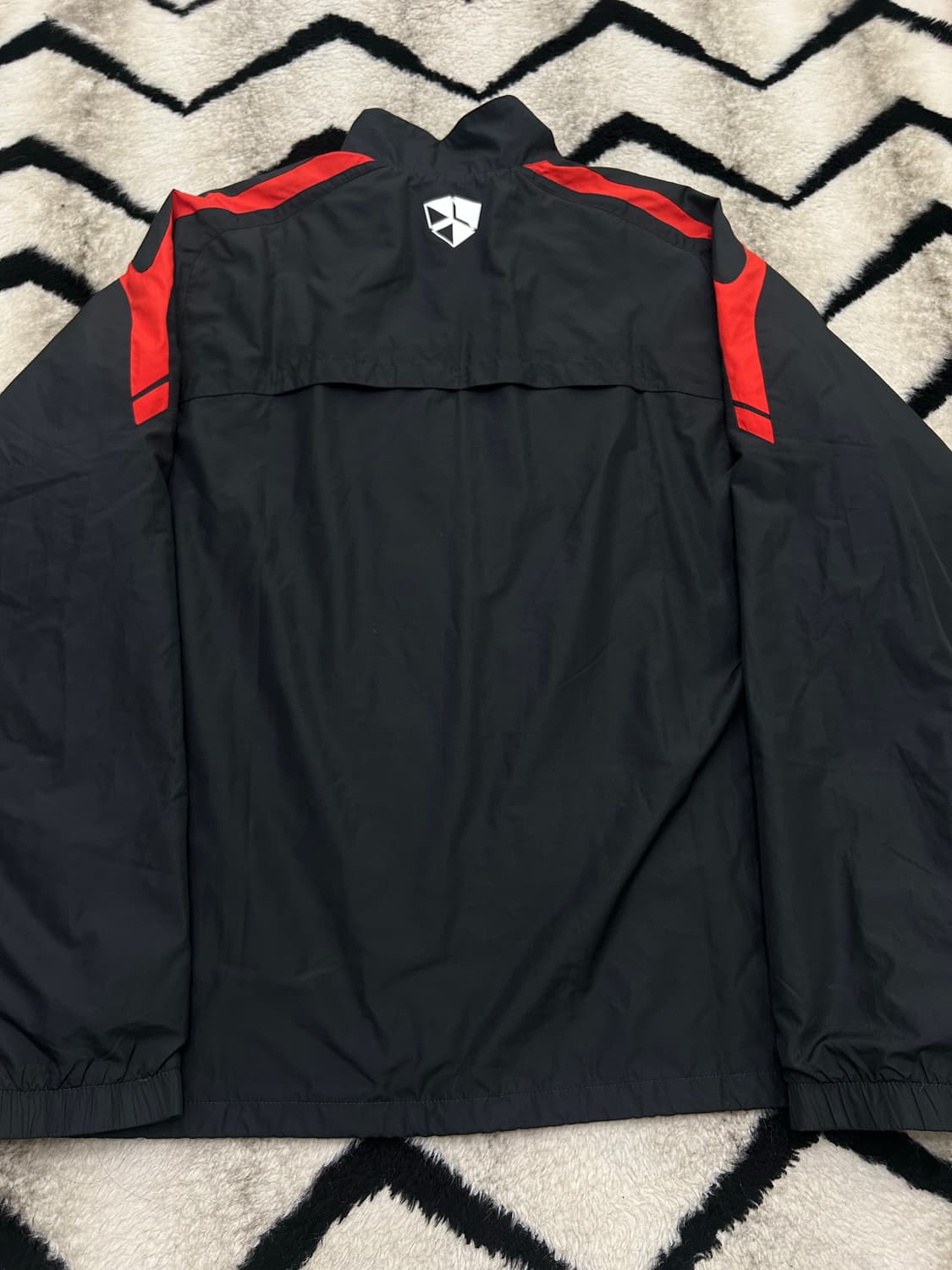 [실측2XL]나이키 10-11 맨유 바람막이/짙은그레이 레드 상품이미지4