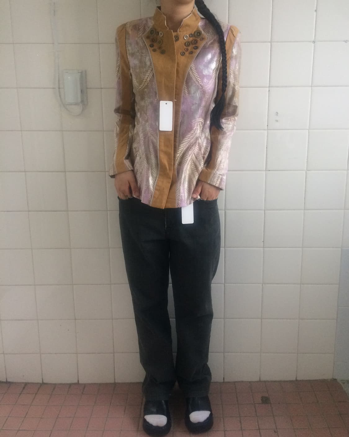 Hiroko koshino button point jacket 상품이미지1