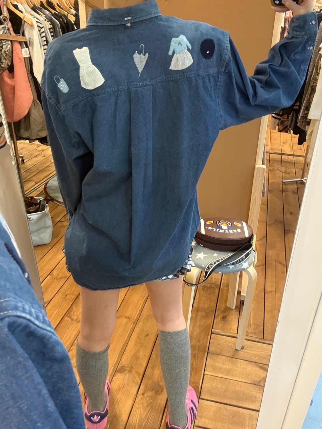 아베크롬비 패치 셔츠 상품이미지6