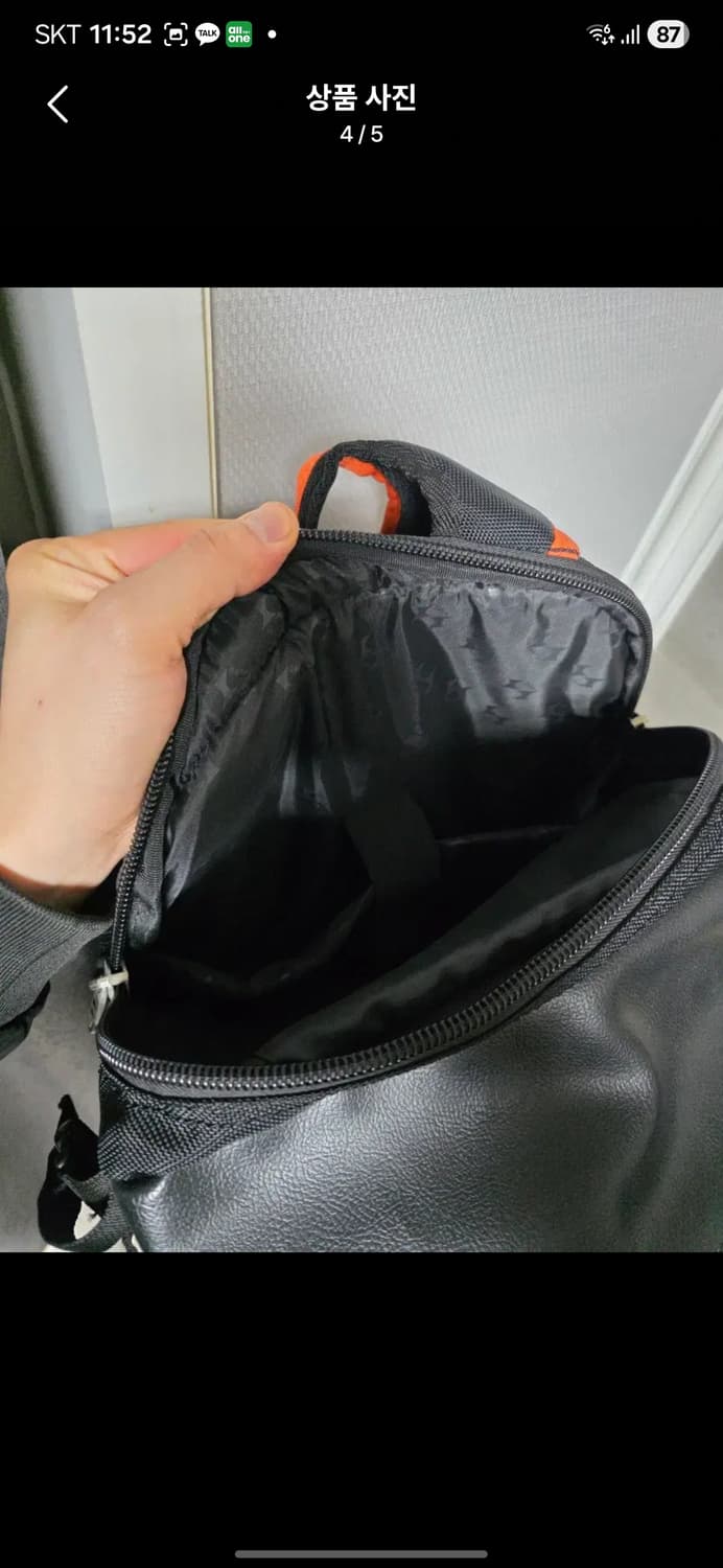 롯데자이언츠 선수지급용 백팩 상품이미지4