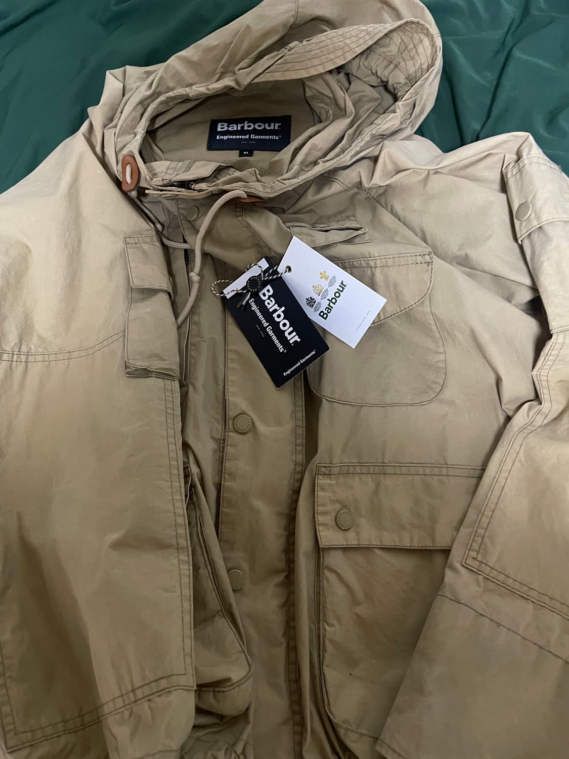 바버 엔지니어드가먼츠 톰슨 자켓 샌드 m 상품이미지1