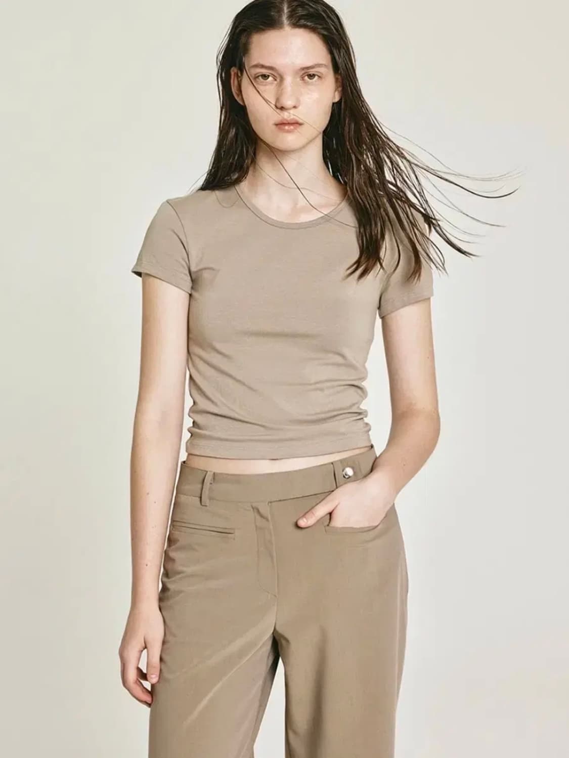 샵포허 반팔 티셔츠 레드 상품이미지1