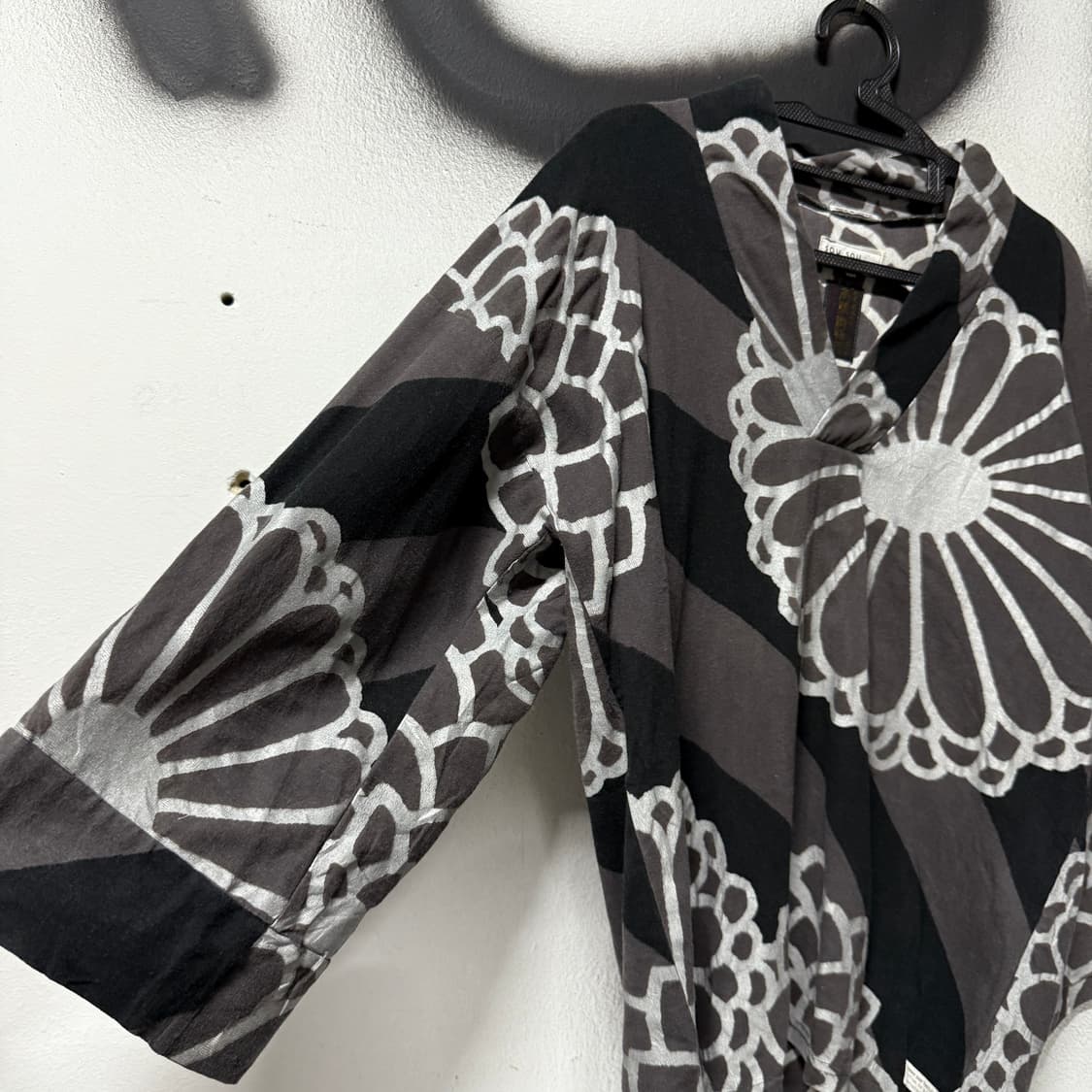 SOUSOU 빈티지 오리엔탈 치파오 무드 한텐 티셔츠 상품이미지3