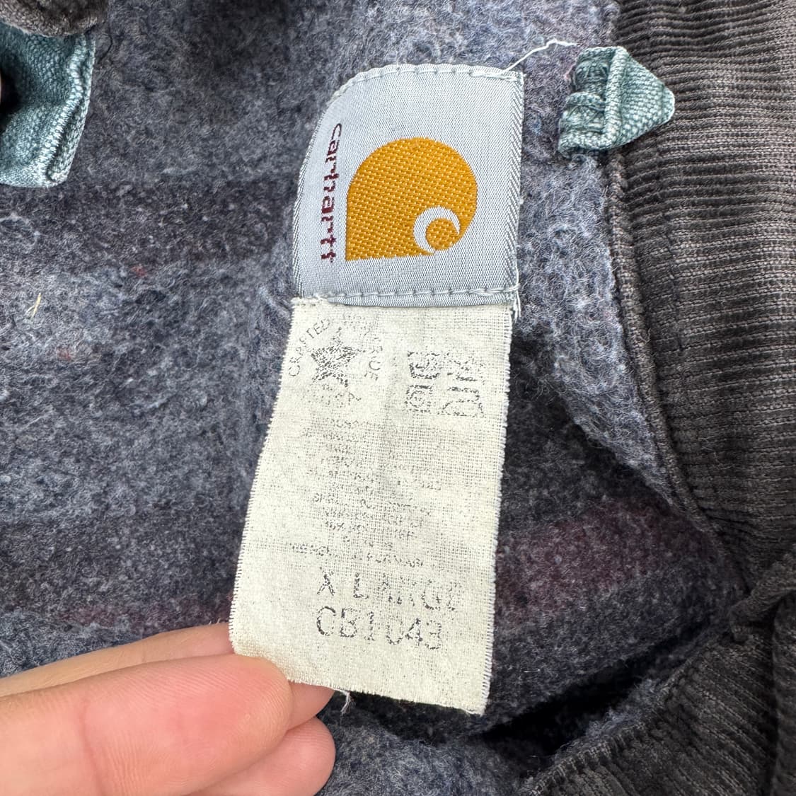 XL(110) 칼하트 빈티지 초어 자켓 상품이미지9