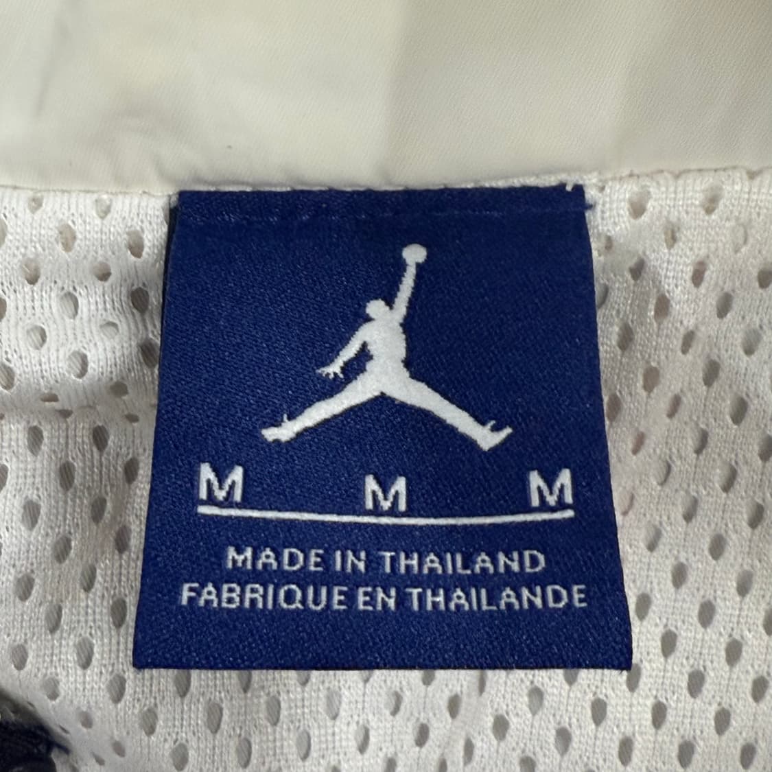 [정품/M] 조던 네이비 화이트 바람막이 자켓 b19 상품이미지5