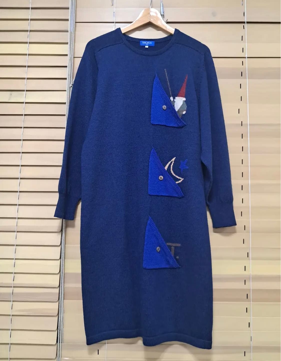 Tenoroc 여성 네이비산타니트원피스 상품이미지2