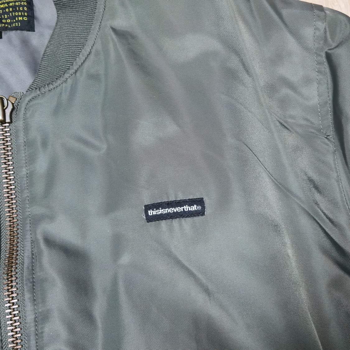 Thisisneverthat MA-1 항공점퍼 M 상품이미지3