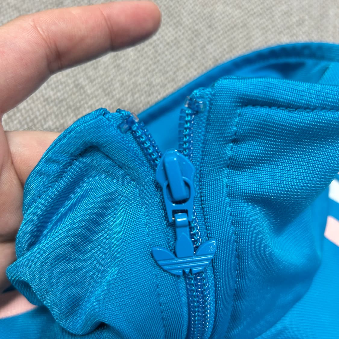 아디다스 우먼스 스카이블루 파이어버드 져지(XS) 상품이미지5