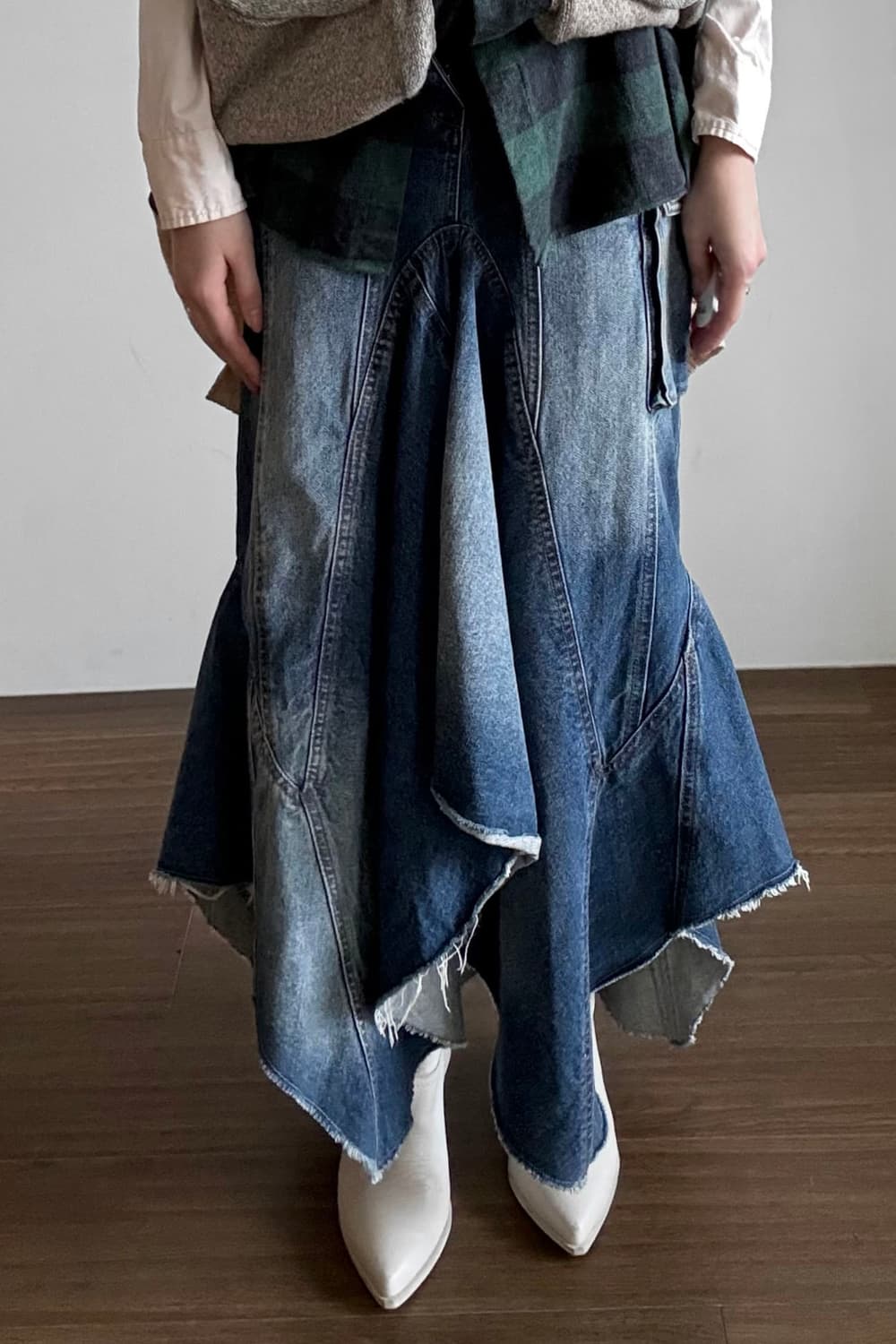 Prank Project Denim Skirt 상품이미지1