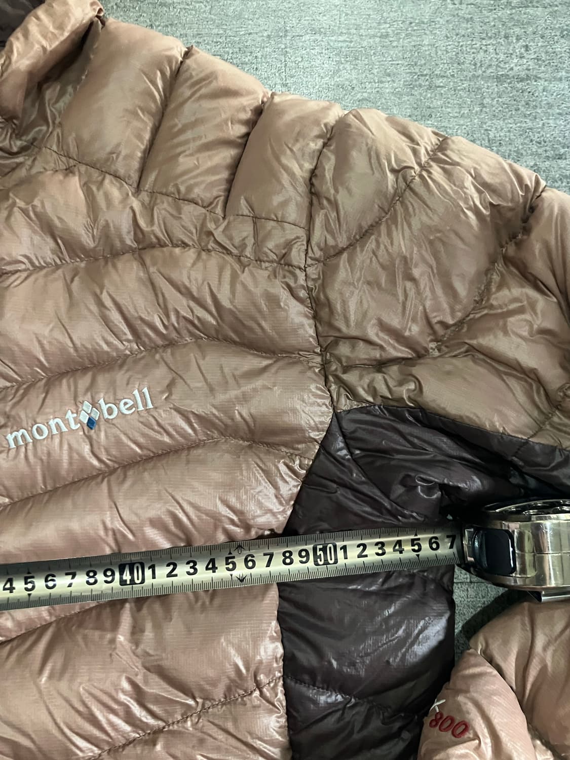 Montbell 몽벨 올드스쿨스트릿 퀄티드 경량패딩 초코 상품이미지2