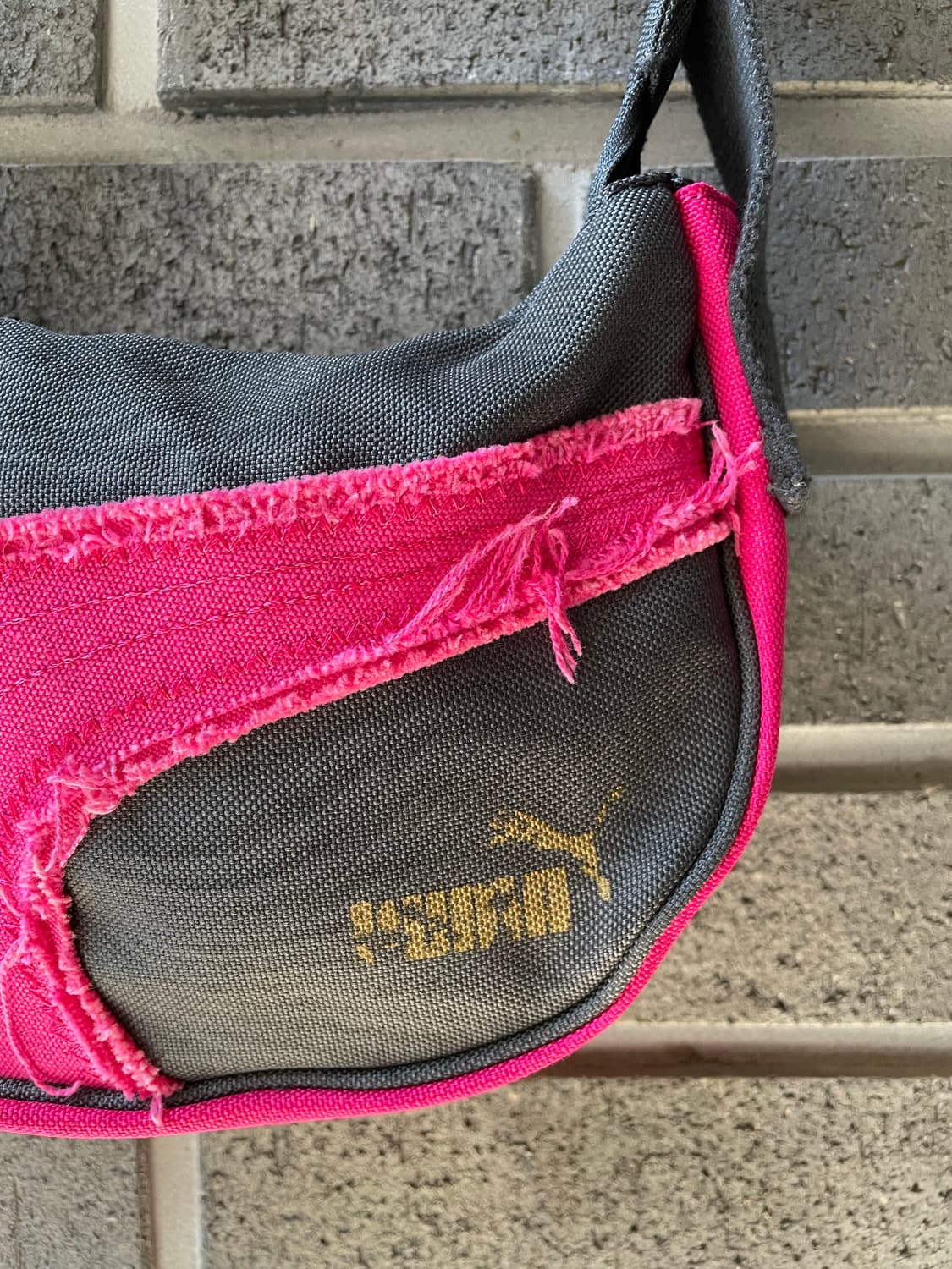 Puma 퓨마 로고 데미지 코튼백 스몰 상품이미지6