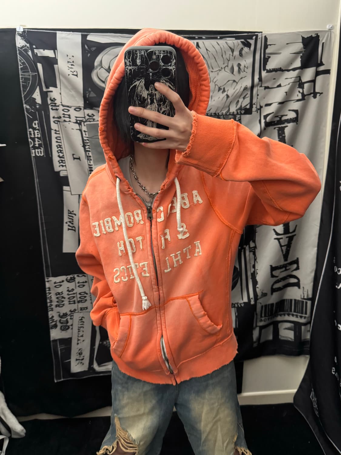 아베크롬비 후드집업 택사이즈 M 상품이미지1