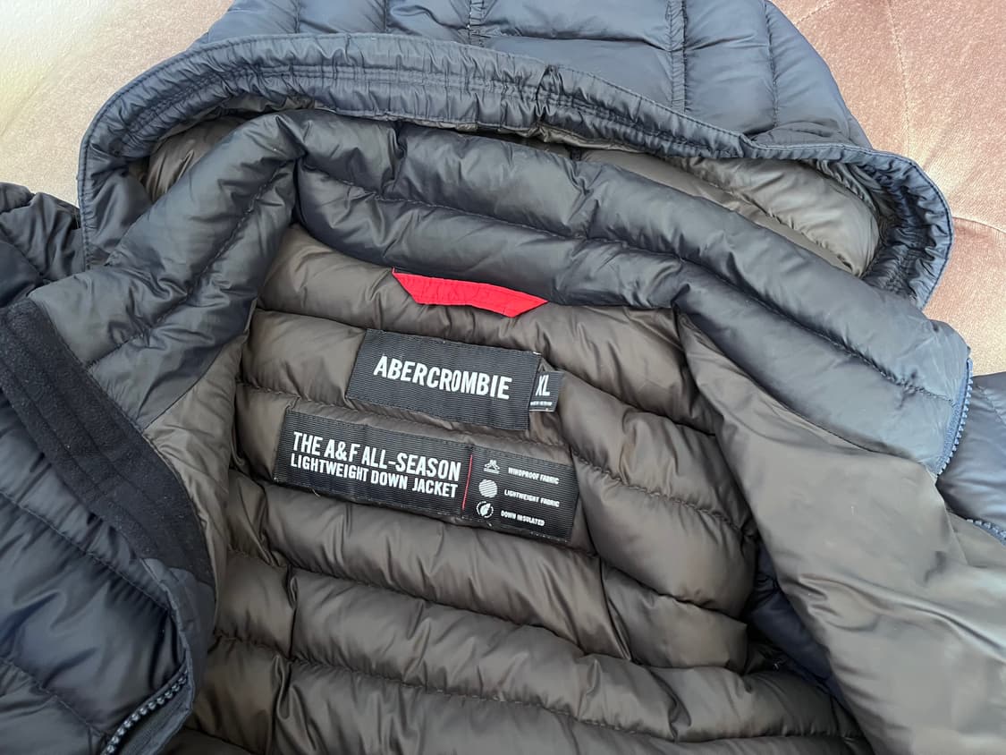아베크롬비 남성 후드덕다운패딩 XL사이즈 상품이미지6