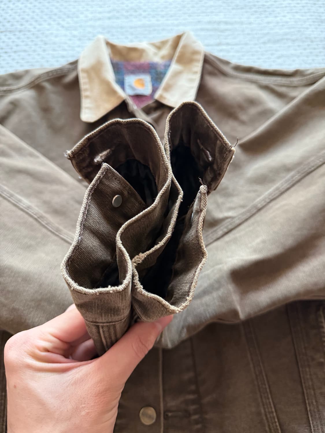 [L] 칼하트 트러커 자켓 JB1982 상품이미지4