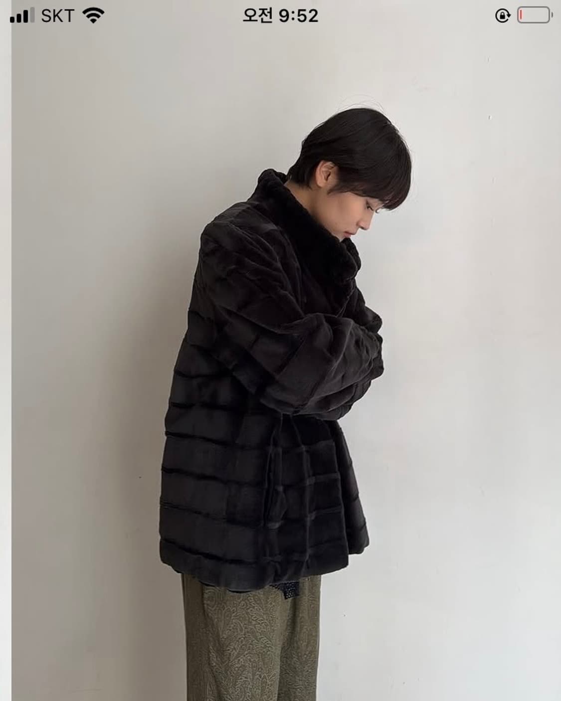 리버시블 rex fur jacket 낙원빈티지 상품이미지5