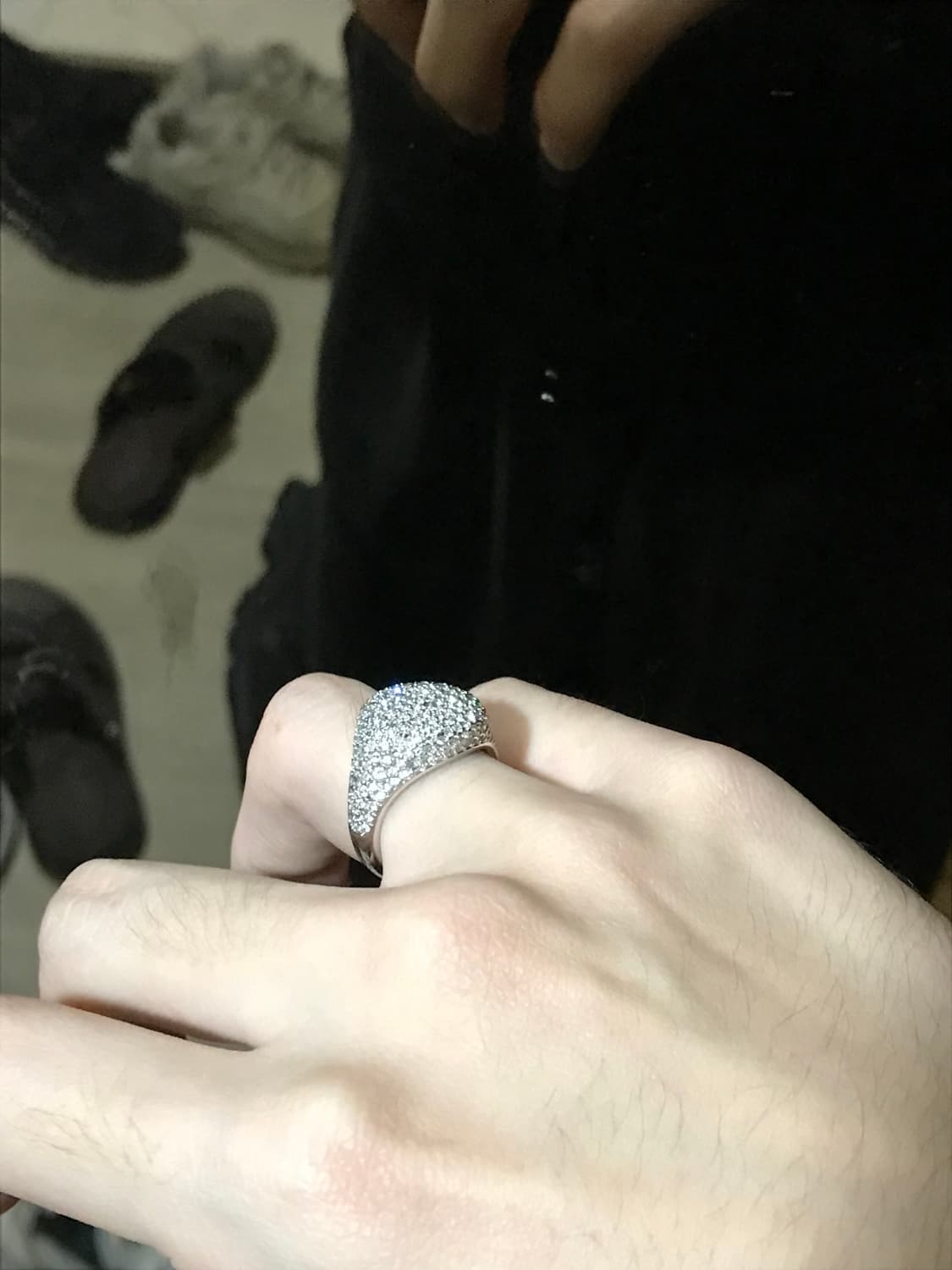 스왈로브스키 칵테일 링 상품이미지1