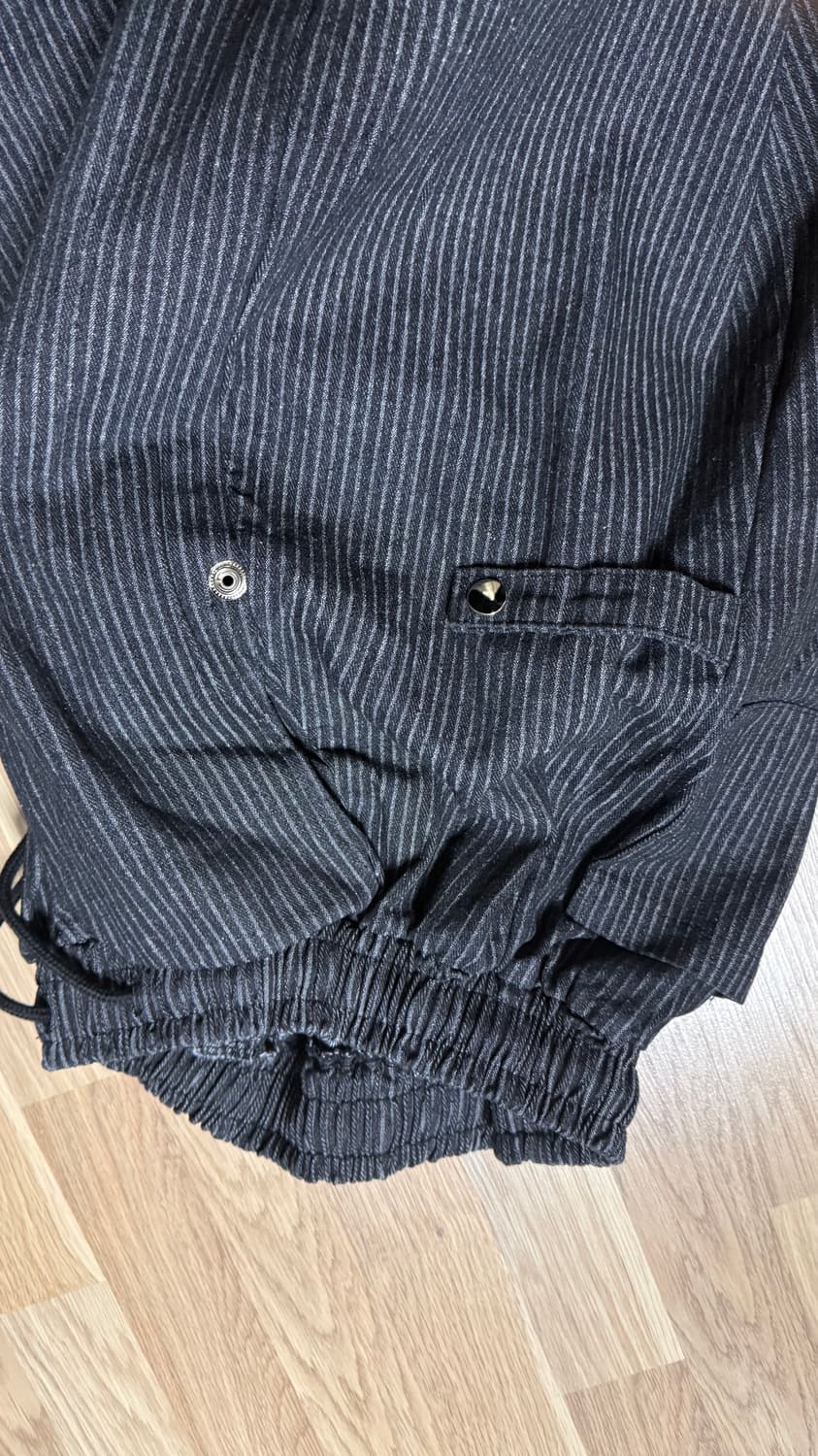 스트라이프 커브드 팬츠 상품이미지4