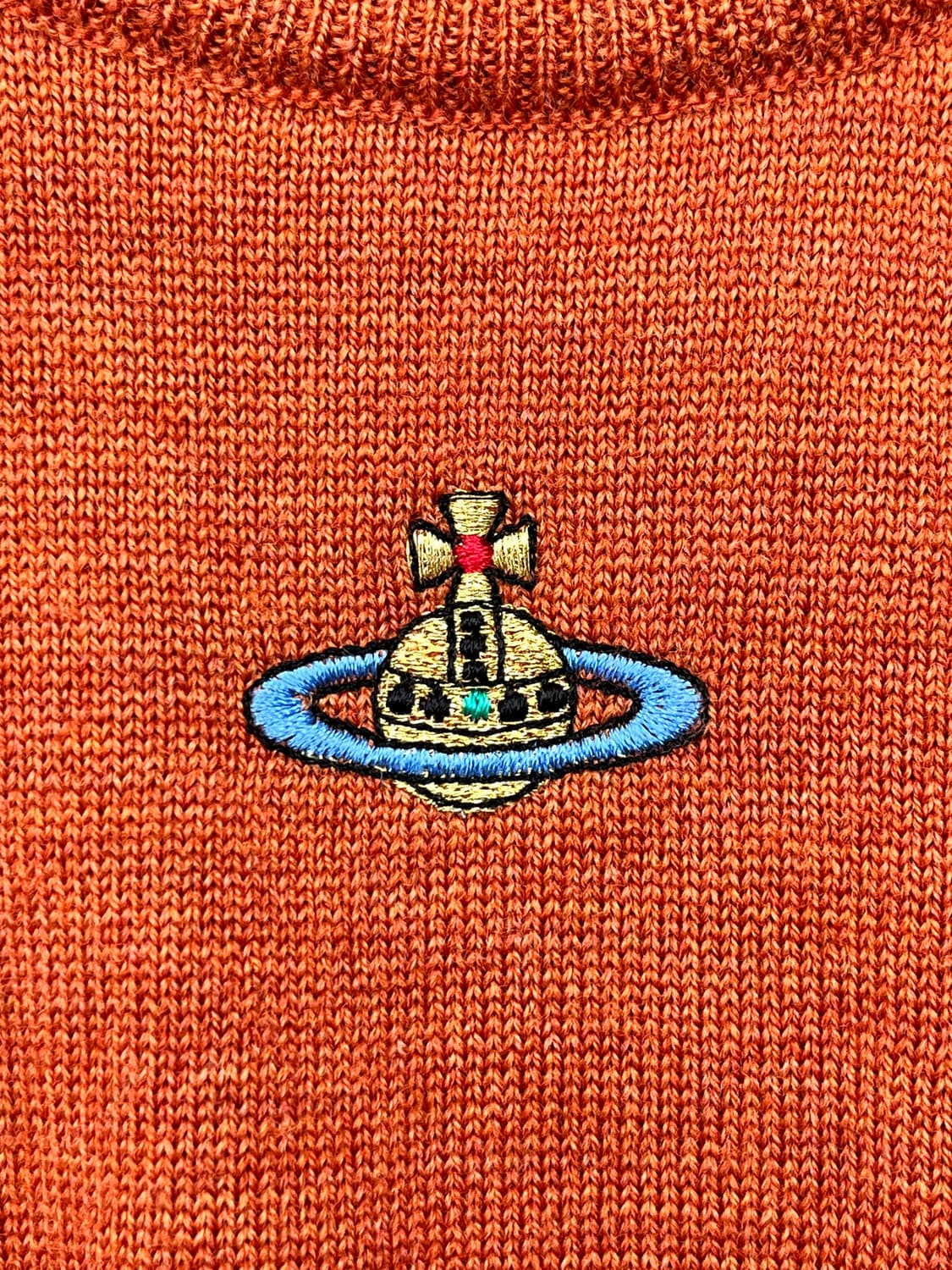 비비안웨스트우드 08f/w orb 로고 울 스웨터 상품이미지4