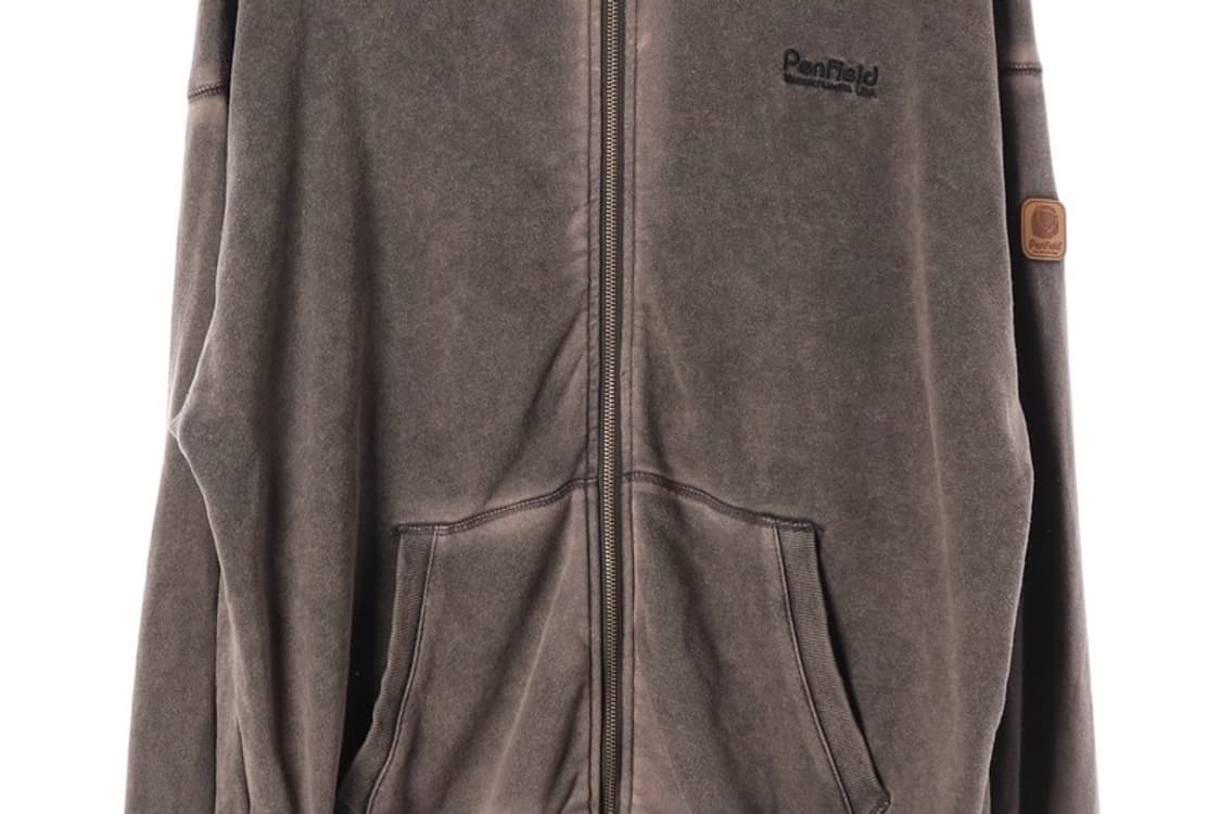 펜필드 피그먼트 다잉 워시드 후드 집업 L 상품이미지4