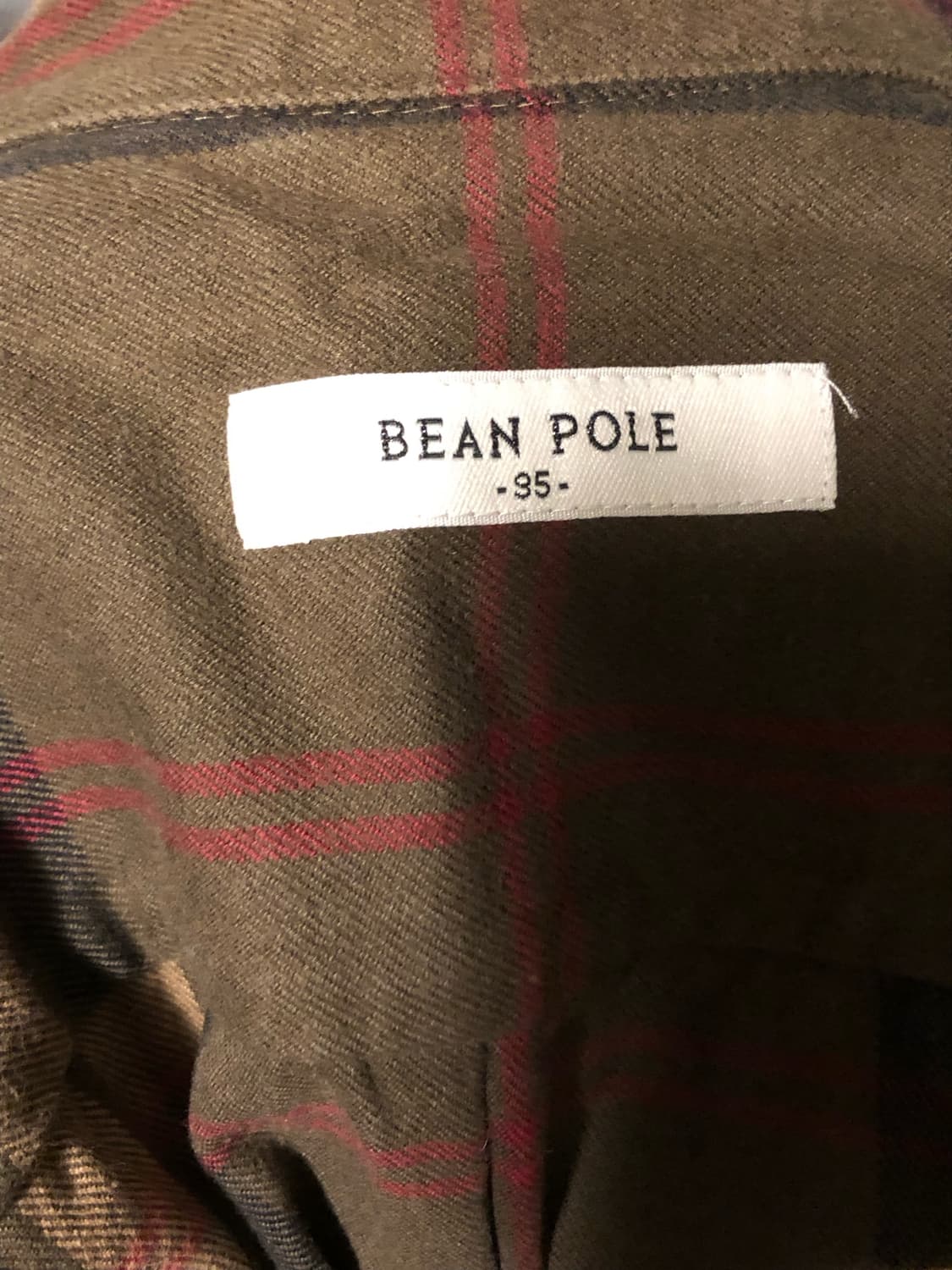 빈폴 체크 셔츠 상품이미지2