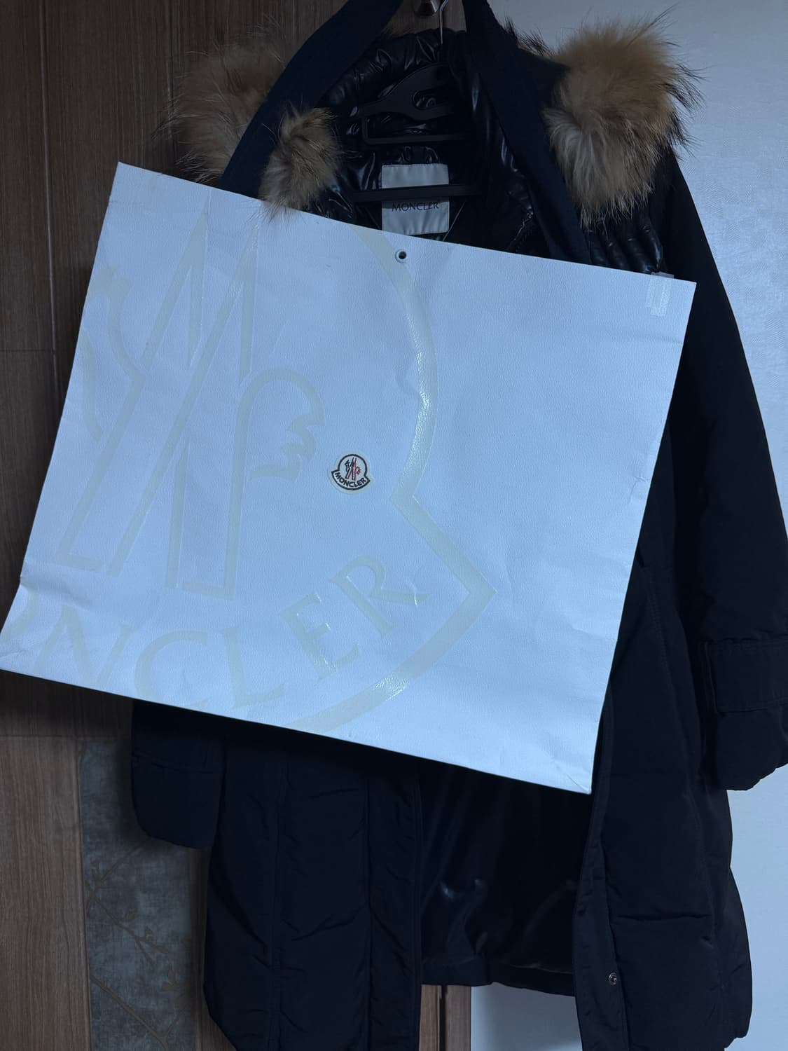 (정품)몽클레어 퍼 롱패딩 0사이즈 상품이미지7