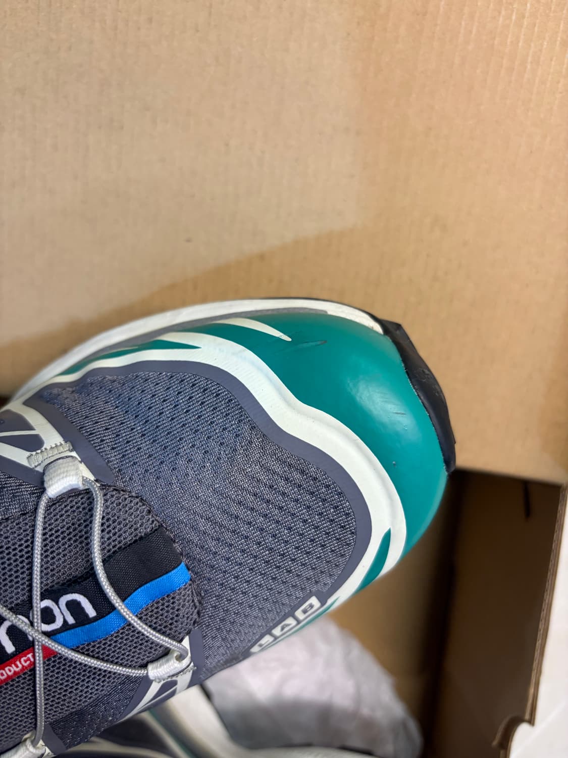 살로몬xt-6콰이엇 쉐이드:딥그린:바닐라 상품이미지4