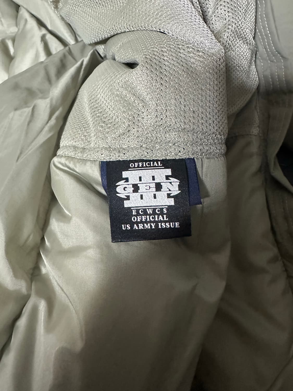 미군 오리지날 프리마로프트 레벨7 ecwcs 상품이미지4