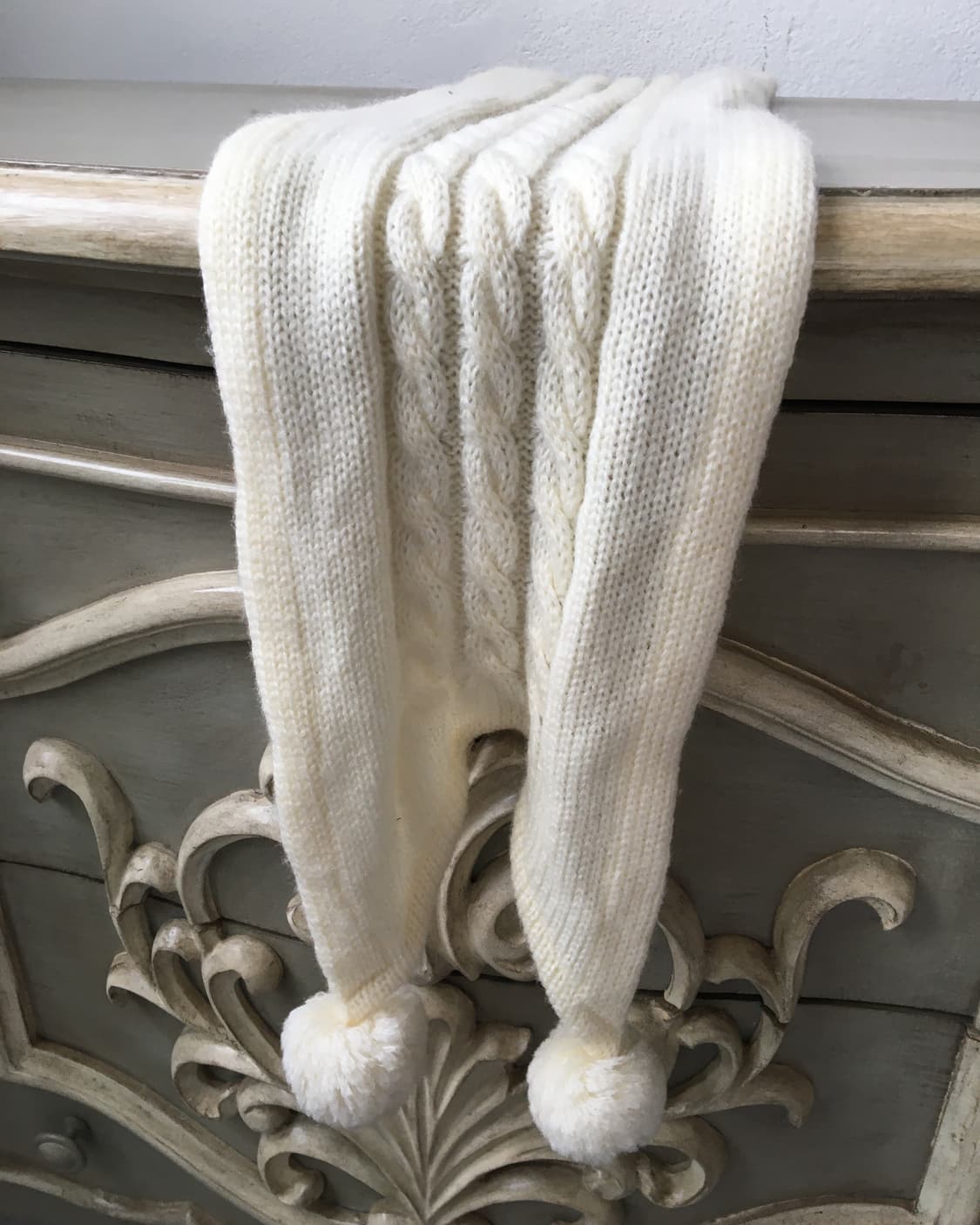  pom pom knit muffler 상품이미지3