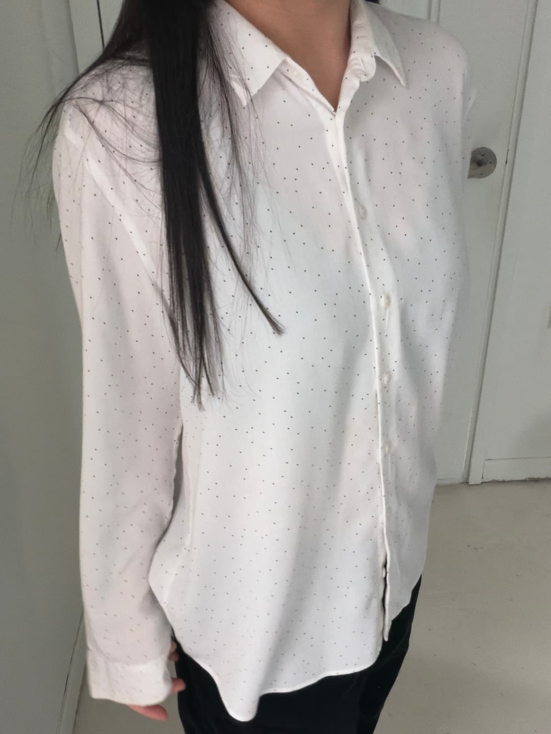 일본빈티지 잔도트 실크 셔츠 블라우스 상품이미지1