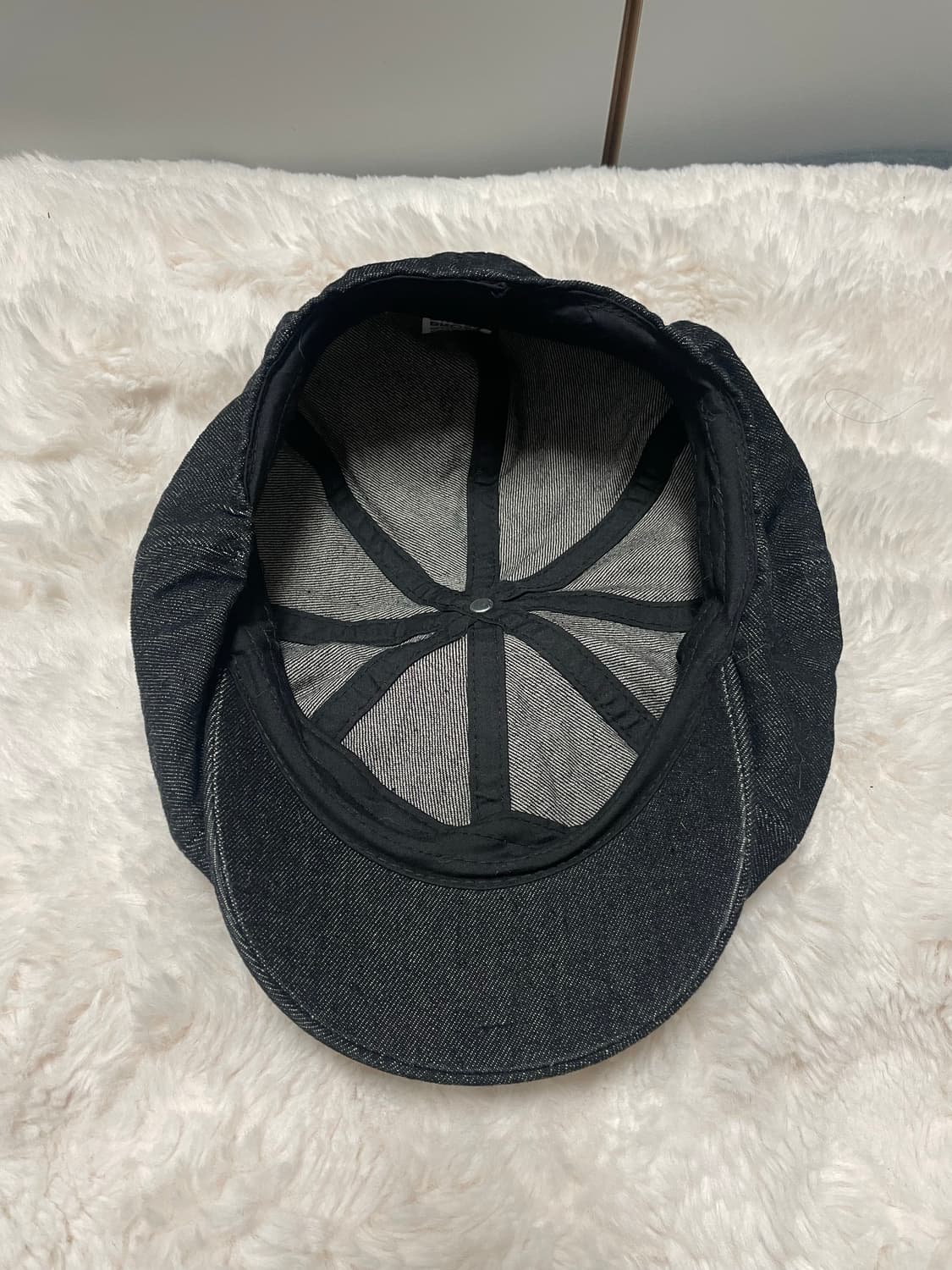 재팬 빈티지 데님 헌팅캡 상품이미지4