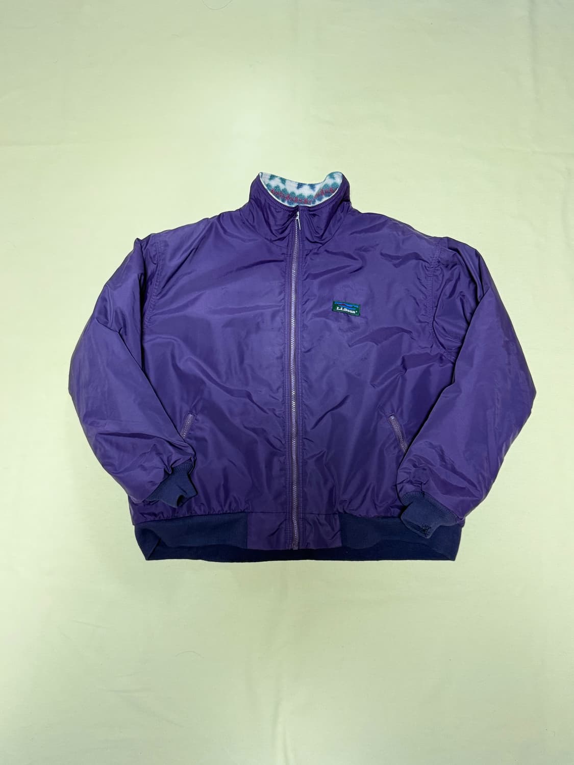 엘엘빈 아즈텍 웜업 플리스 집업 자켓 80s 상품이미지1