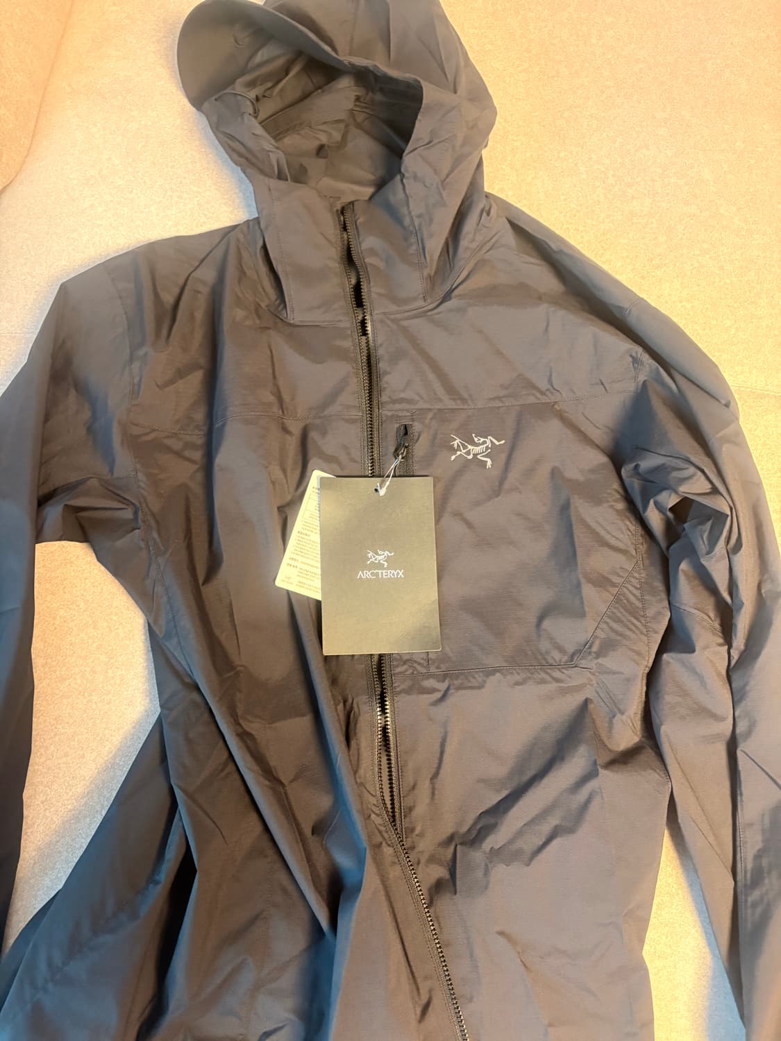 26ss 아크테릭스 스쿼미시  후디 블랙 m사이즈 상품이미지1