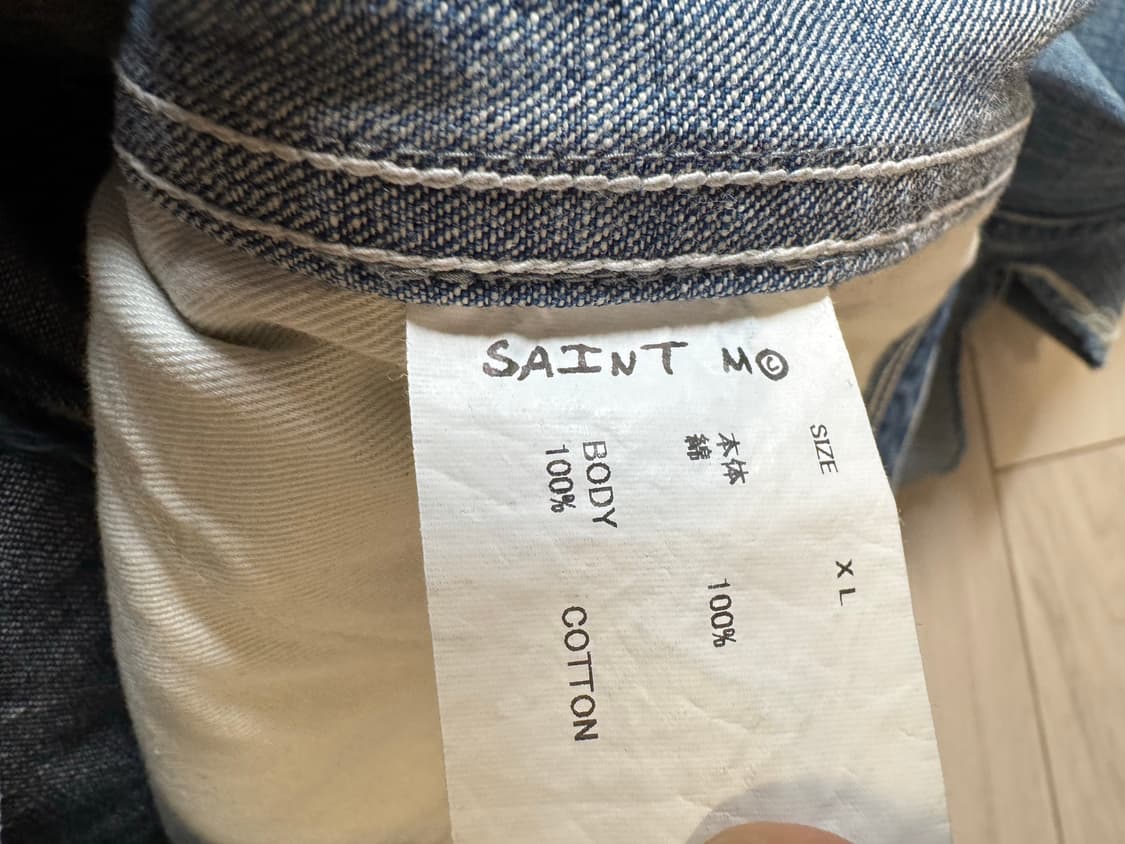 세인트미카엘 페인터데님 XL 상품이미지6