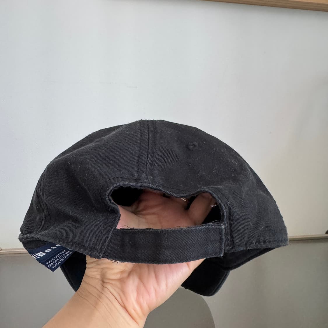 USA 블랙 데미지 빈티지 모자 볼캡 vintage cap  상품이미지6