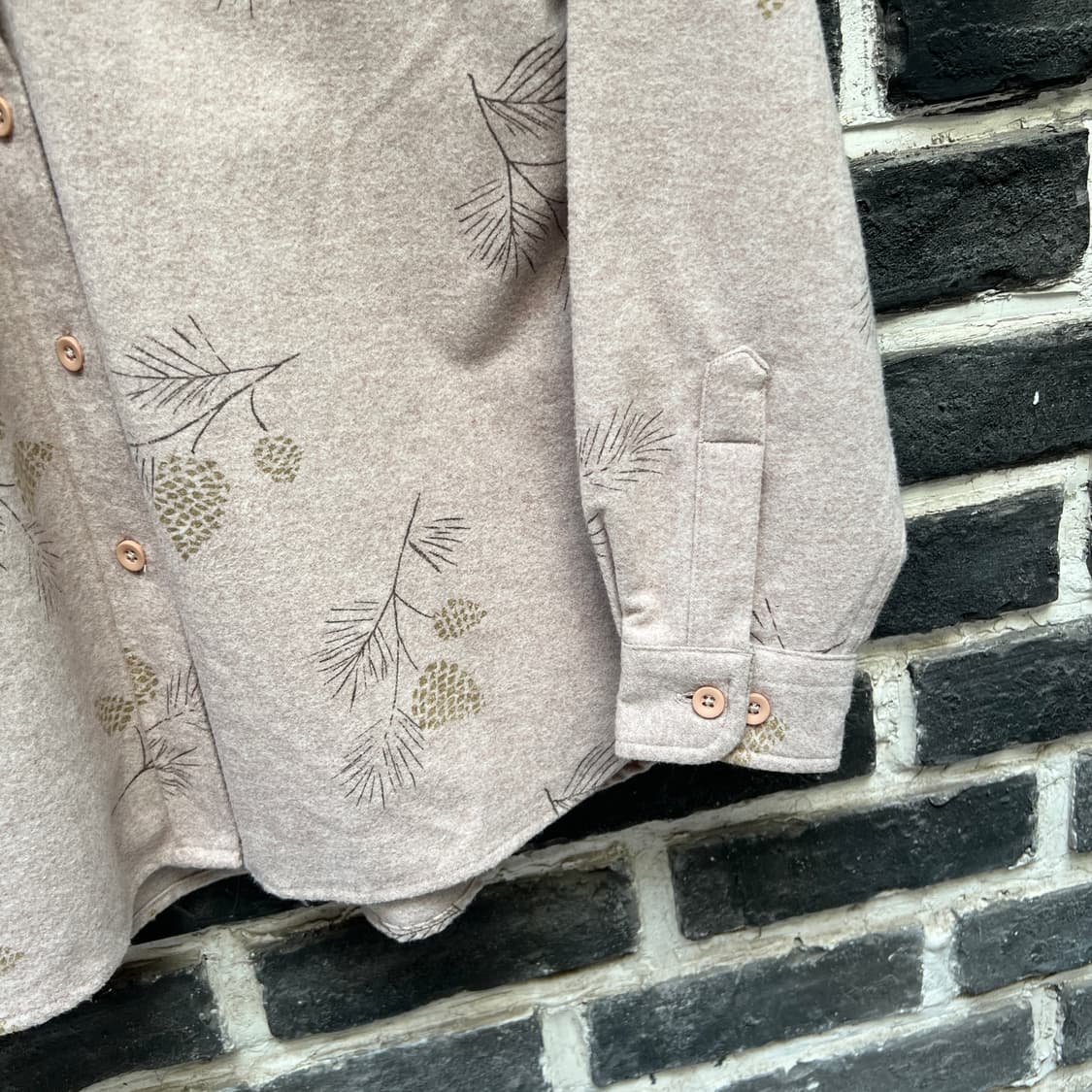 엘엘빈 솔방울 플란넬 셔츠 상품이미지4