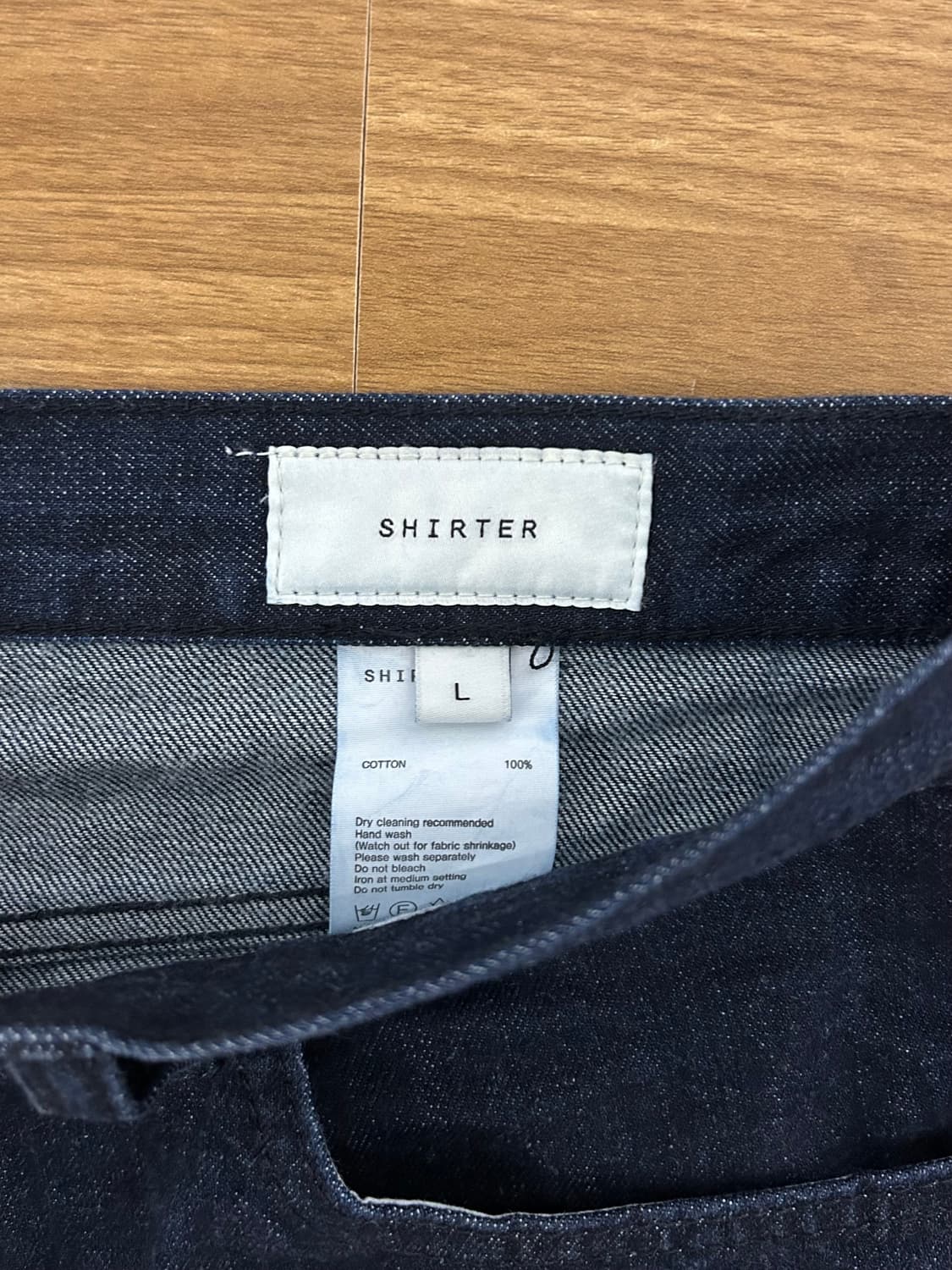 shirter 셔터 퍼스트 에디션 데님팬츠 다크블루 상품이미지2