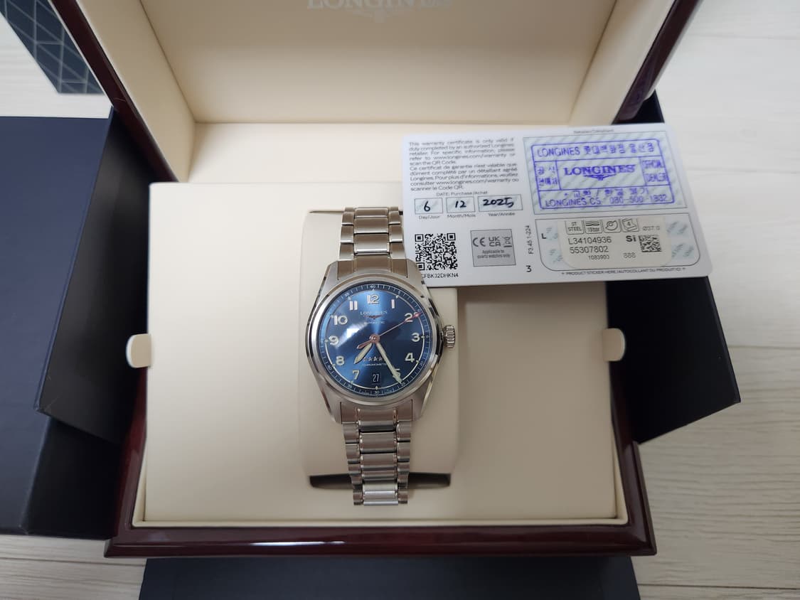 론진 스피릿 37mm 청판 판매 상품이미지1