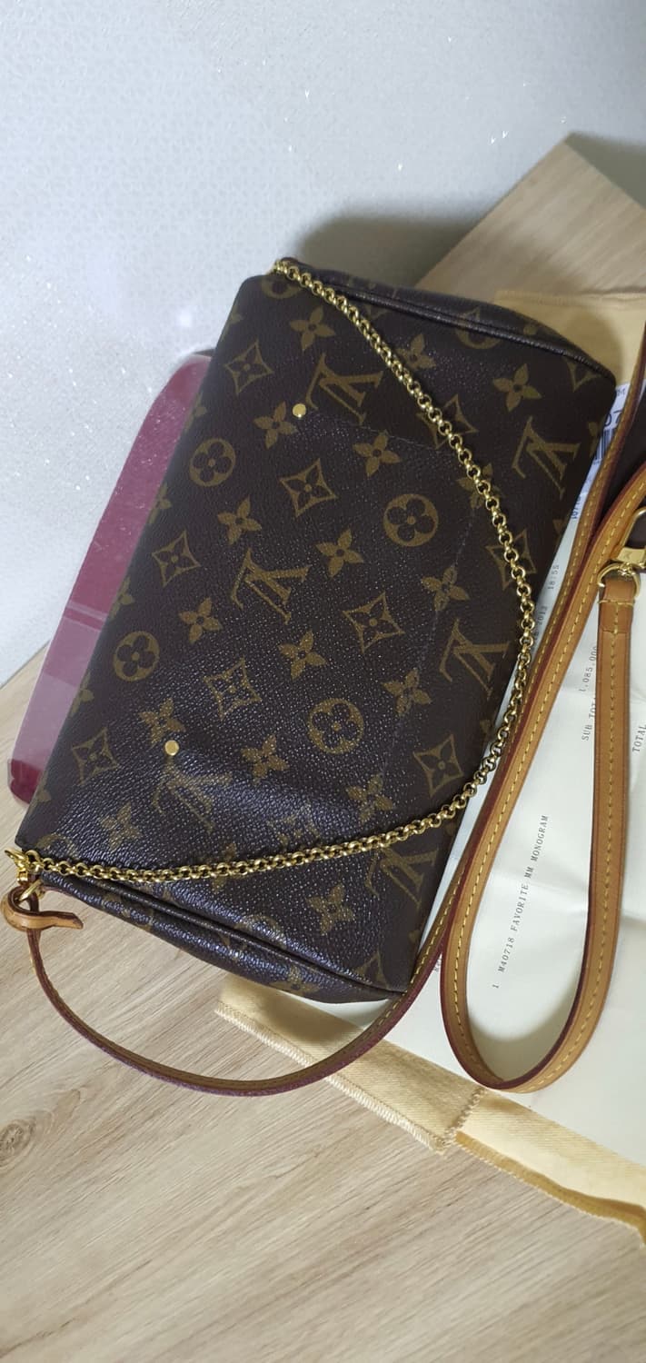 루이비통 페이보릿MM 크로스백/숄더백 정품S급(영수증O) 상품이미지4