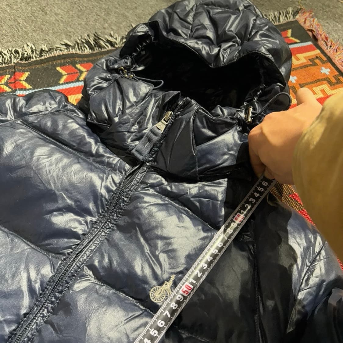 빈폴 빈티지 유광 후드 패딩 상품이미지9