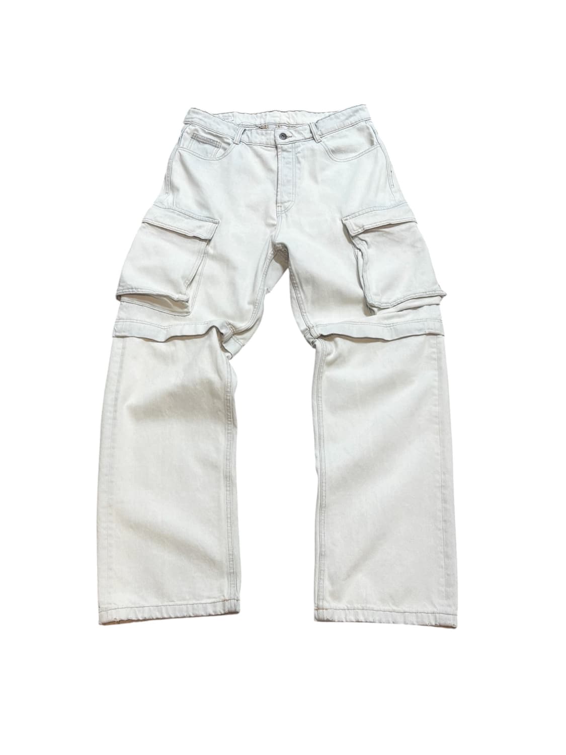 자라(Zara)디테처블 카고 진 라이트 블루 상품이미지2