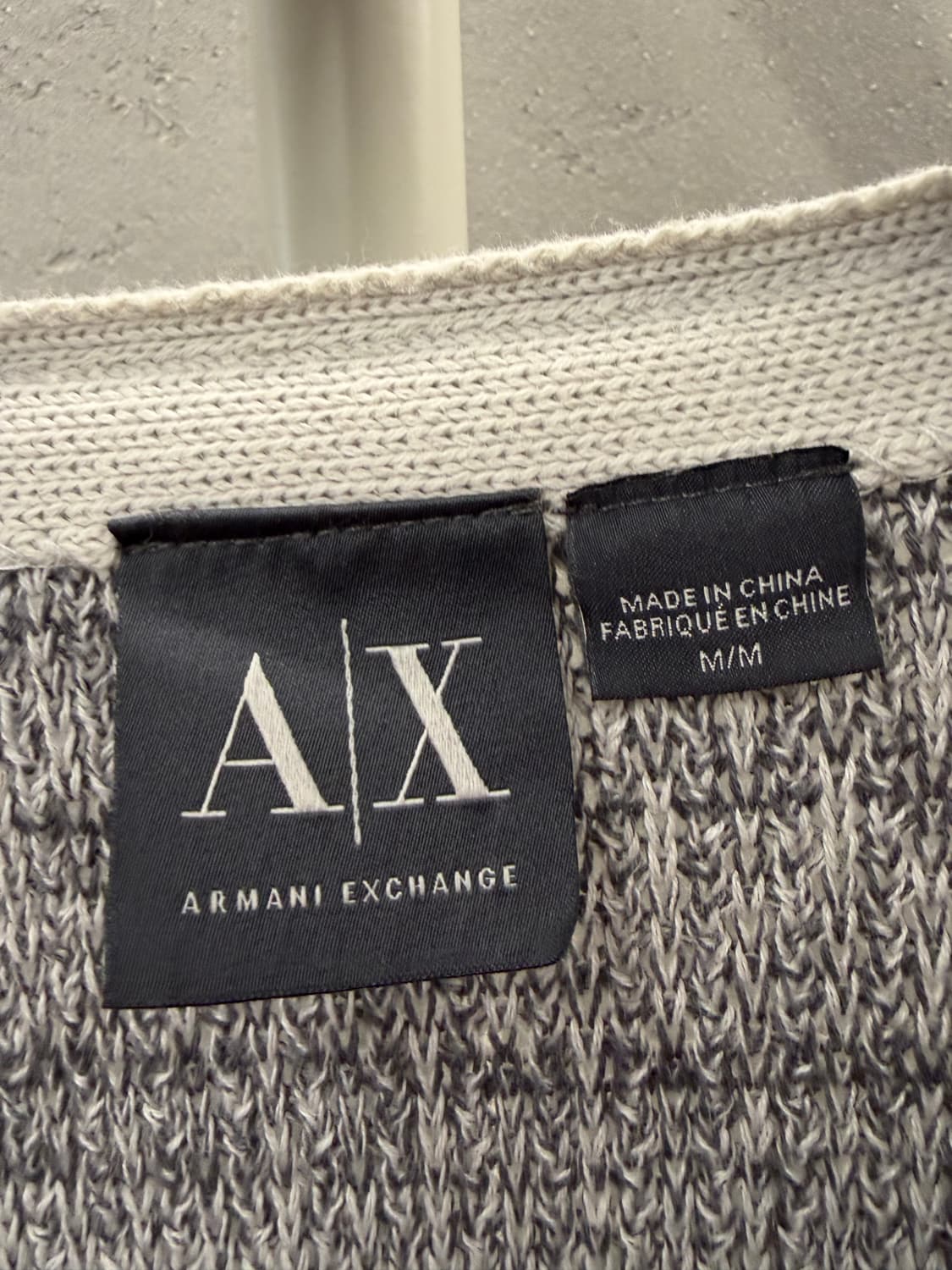 아르마니 익스체인지 V넥 니트 스웨터 M 상품이미지4