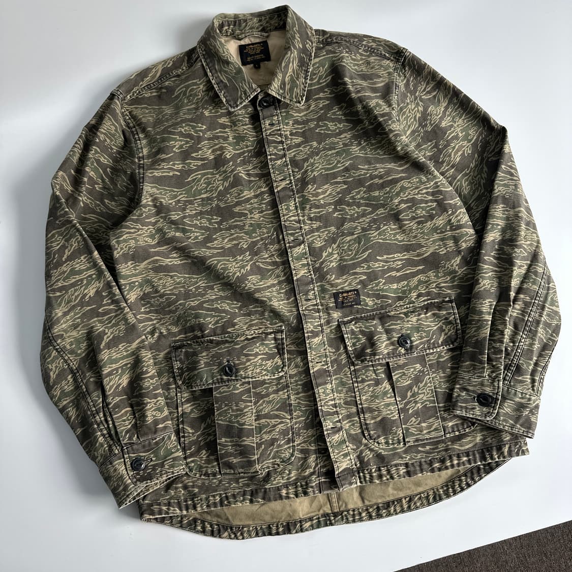 Carhartt 칼하트 카이거 카모 셔츠 자켓 상품이미지1