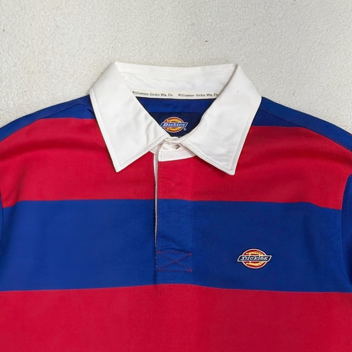 (새상품) DICKIES 투톤 럭비 PK 셔츠 M 상품이미지3