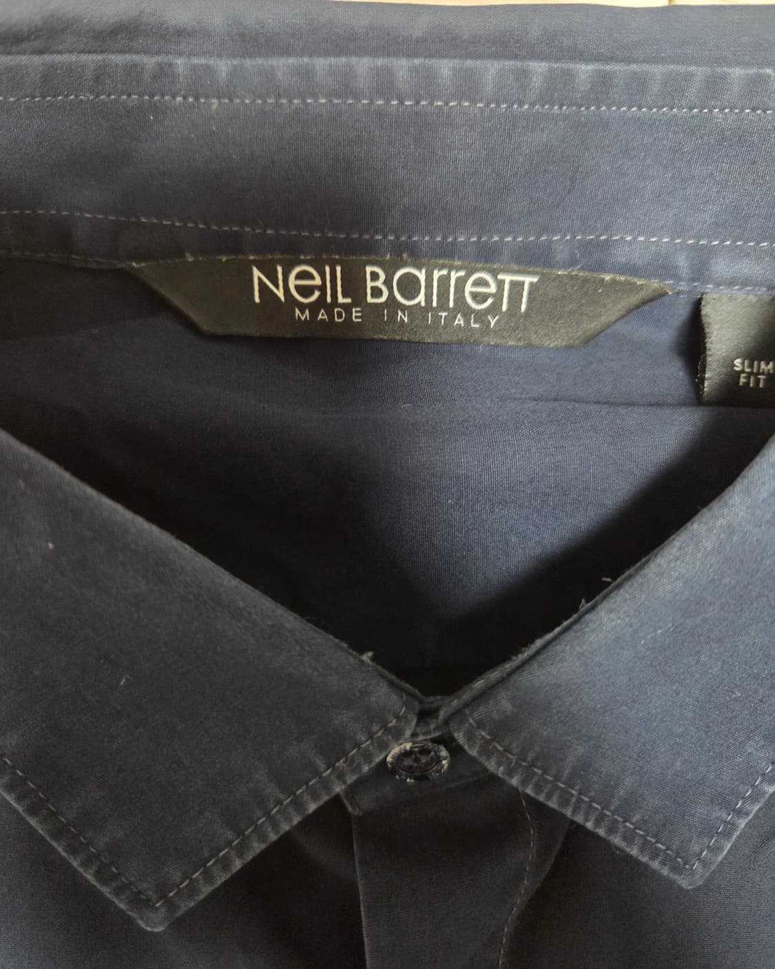 닐바렛 썬더볼트 번개 셔츠 네이비 상품이미지3