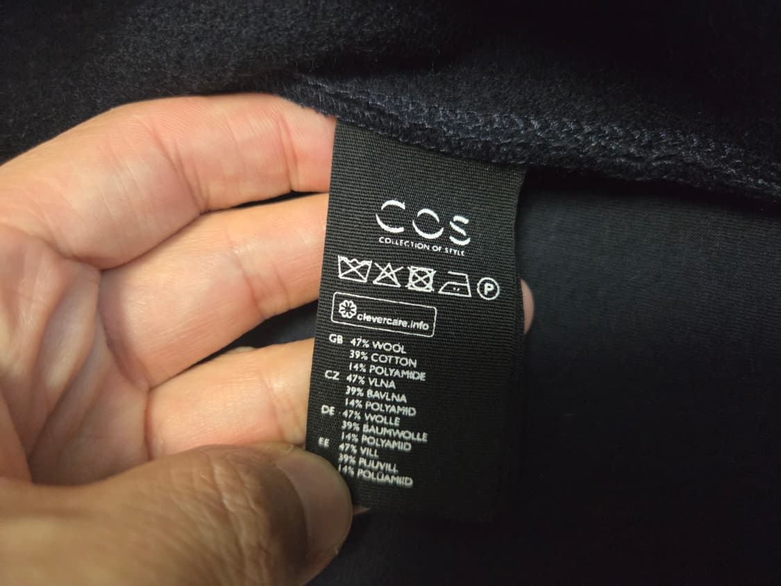 COS 코듀로이 카라 울 블루종 자켓 상품이미지7